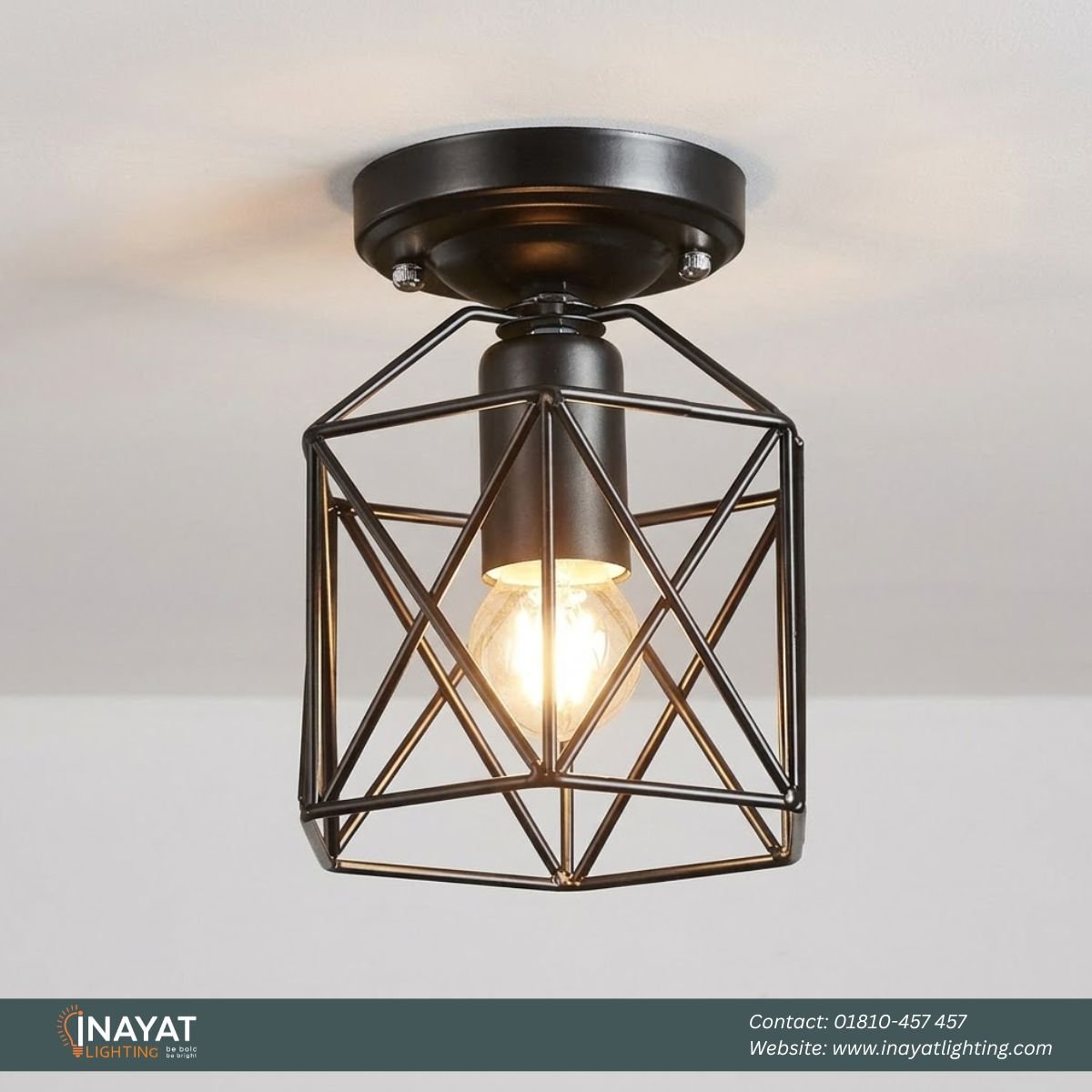 Industrial Ceiling Light