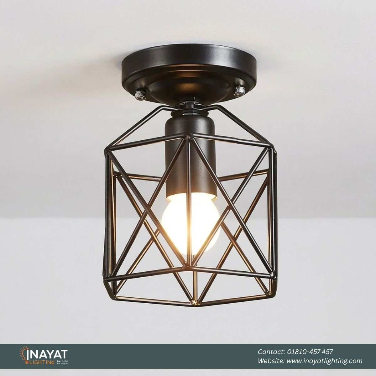 Industrial Ceiling Light